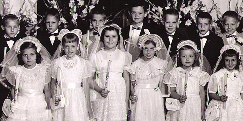 First Holy Communion 1958