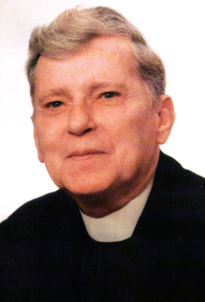 Father James Quinn, founding pastor of Saint John Vianney Parish, Johnstown, PA