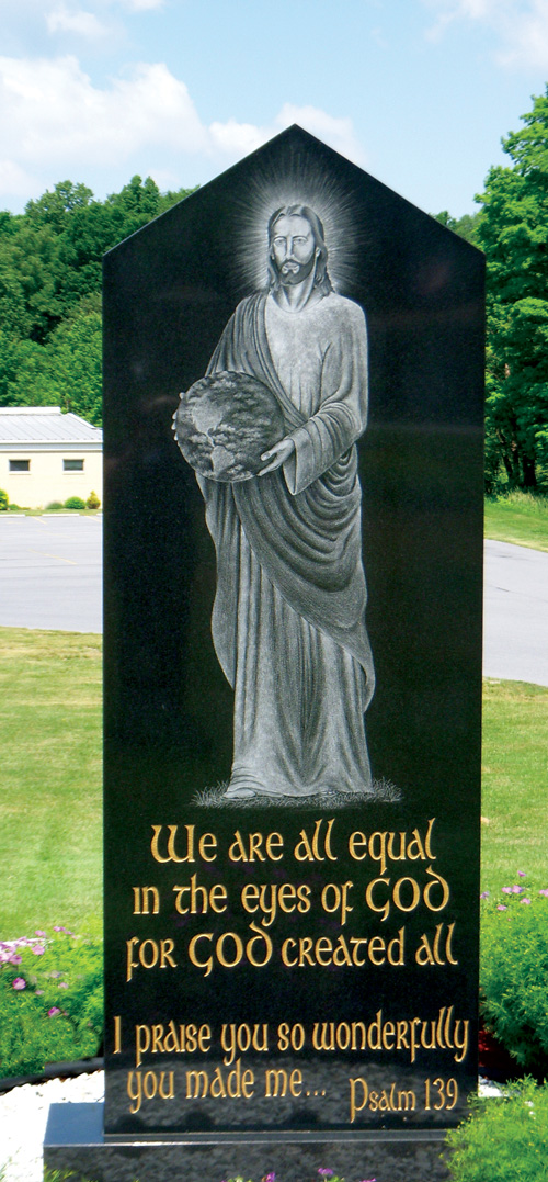 Monument to Life at Saint John Vianney Parish, Johnstown, PA