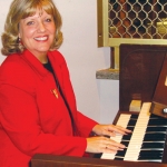 Mickie Cooper, organist at Saint John Vianney Church, Johnstown PA