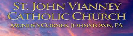 Saint John Vianney Catholic Church Logo