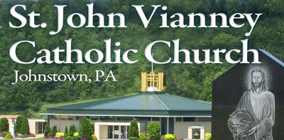 Saint John Vianney Catholic Church Logo