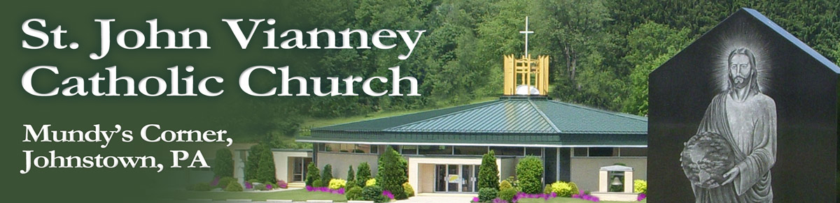 Saint John Vianney Catholic Church Logo